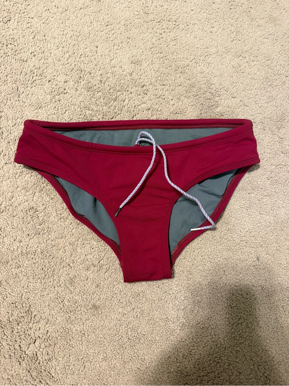 Medium Jolyn “Ally” Style Bikini Bottoms-Red